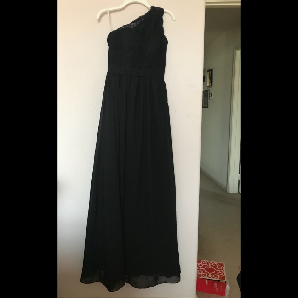 Floor length gown